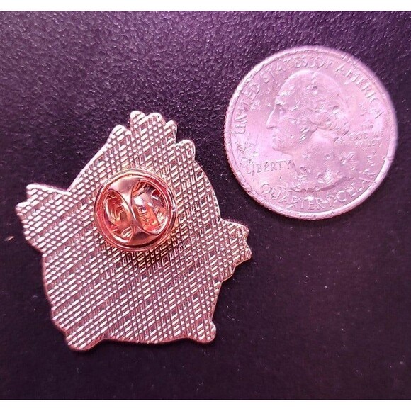 1 cute King Chonky fat cat enamel pin, chubby cat - Picture 2 of 2